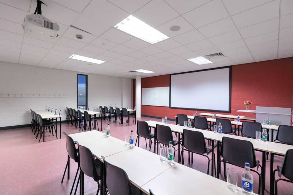 DCU Glasnevin classroom style with projector