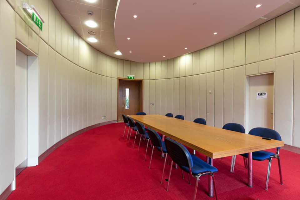 Meet at the lovely boardroom styled meeting room for board meetings