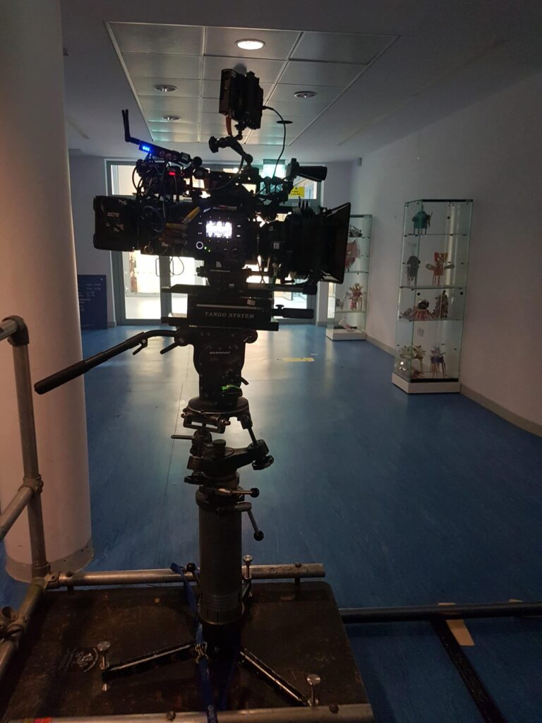 Filming in DCU